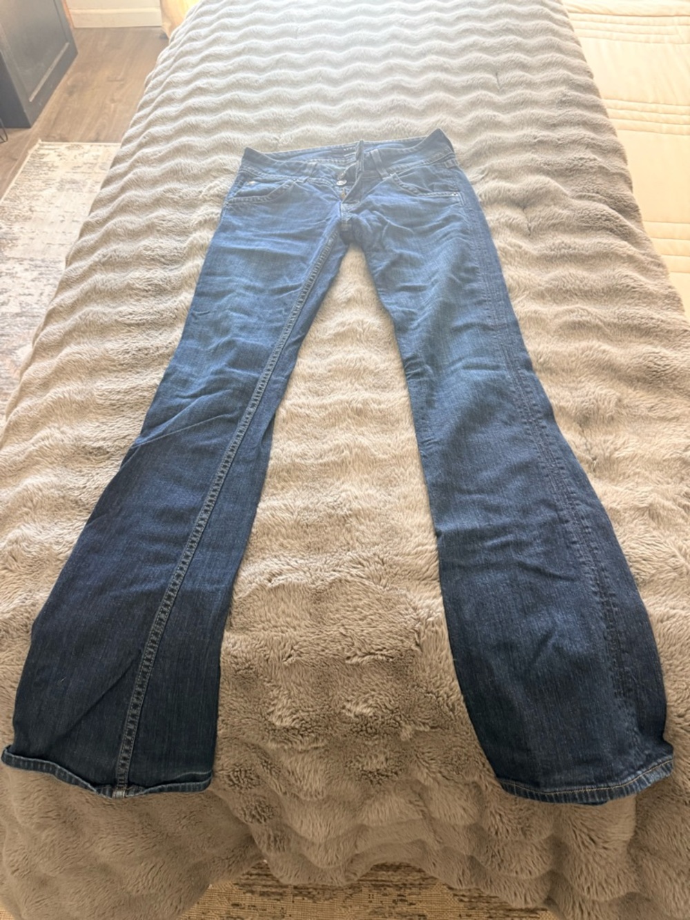 Hudson Jeans Women’s Dark Blue Bootcut Denim